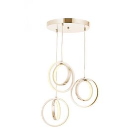 Eray Aydınlatma 1909-3 Sarı 3 Lü Led Avize