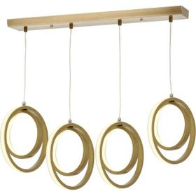 Eray Aydınlatma 1909-4 Eskitme Sıralı 4 Lü Led Avize