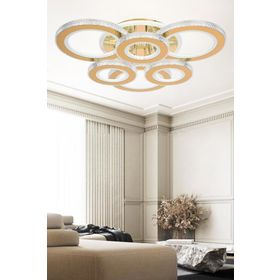 Eray Aydınlatma 2023-6 Sarı Dimmer Kumandalı Led Avize