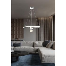 Eray Aydınlatma 2078-30 Kr Led Krom Avize
