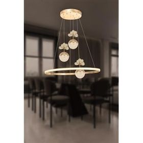 Eray Aydınlatma 2078-40 Gold 3 Toplu Led Avize