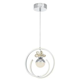 Eray Aydınlatma 2438-1 Krom Led Avize