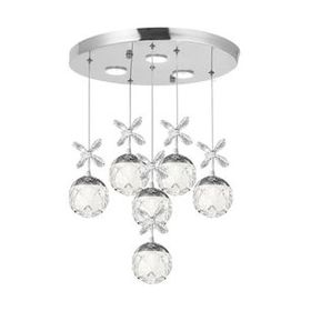 Eray Aydınlatma 2560-5+1 Krom Led Avize