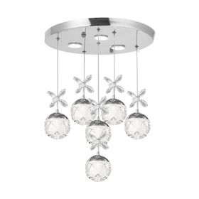 Eray Aydınlatma 2560-5+1 Krom Led Avize