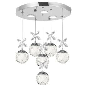 Eray Aydınlatma 2560-5+1 Krom Led Avize