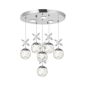 Eray Aydınlatma 2560-5+1 Krom Led Avize