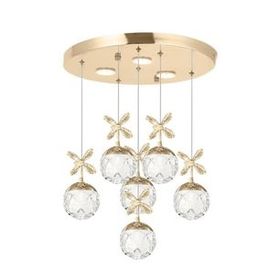 Eray Aydınlatma 2560-5+1 Sarı Led Avize