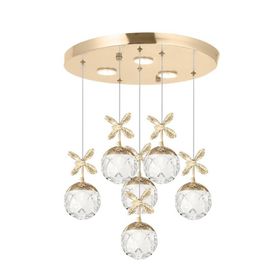 Eray Aydınlatma 2560-5+1 Sarı Led Avize