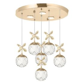 Eray Aydınlatma 2560-5+1 Sarı Led Avize