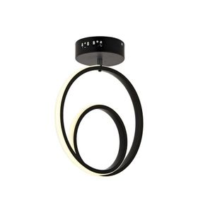 Eray Aydınlatma 4009-1 Siyah Plofonyer Led Avize