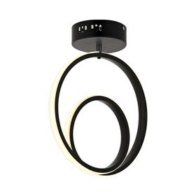 Eray Aydınlatma 4009-1 Siyah Plofonyer Led Avize