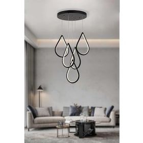Eray Aydınlatma 4011-5 Y Siyah 5 li Led Avize