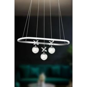 Eray Aydinlatma 4025-3 KR Krom 3 Toplu Led Avize