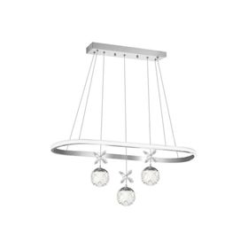 Eray Aydinlatma 4025-3 KR Krom 3 Toplu Led Avize