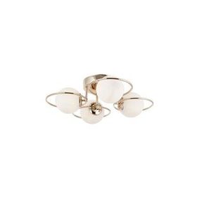 Eray Aydınlatma 4'lü Opal Camlı Rose Gold Avize