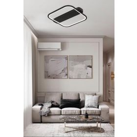 Eray Aydınlatma 9142 Plofonyer Siyah Led Avize