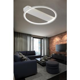 Eray Aydınlatma 9143 Plofonyer Beyaz Led Avize