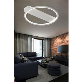 Eray Aydınlatma 9143 Plofonyer Beyaz Led Avize