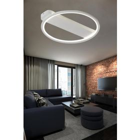 Eray Aydınlatma 9143 Plofonyer Beyaz Led Avize