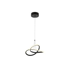 Eray Aydınlatma 9192-1 Siyah Tekli Led Avize