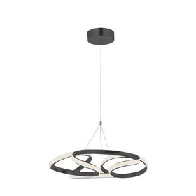 Eray Aydınlatma 920-40 Siyah Led Avize