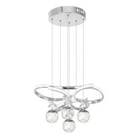 Eray Aydınlatma 9225-40 Krom 4 Toplu Led Avize