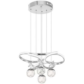 Eray Aydınlatma 9225-40 Krom 4 Toplu Led Avize