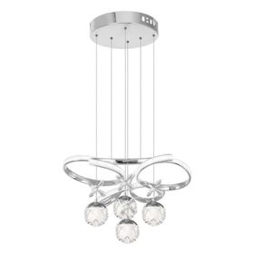 Eray Aydınlatma 9225-40 Krom 4 Toplu Led Avize