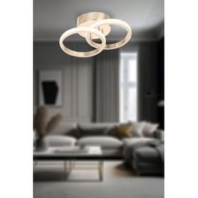 Eray Aydınlatma 9242 Gold Ledli Plofonyer Avize