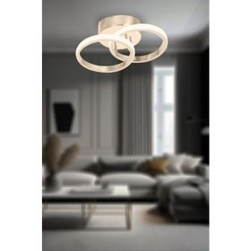 Eray Aydınlatma 9242 Gold Ledli Plofonyer Avize