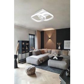 Eray Aydınlatma 9253 Plofonyer Beyaz Led Avize
