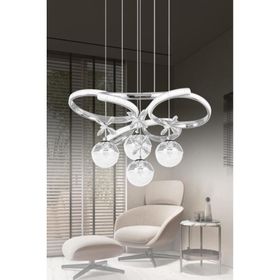 Eray Aydınlatma 9278-50 KR Krom 4 Toplu Led Avize