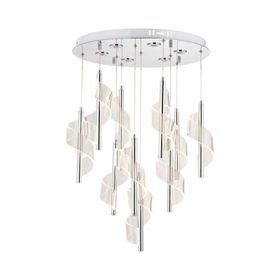 Eray Aydınlatma P7077-10 10'lu Krom Sarkıt Led Avize