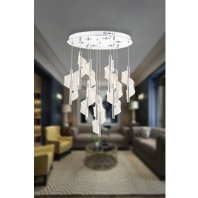 Eray Aydınlatma P7077-10 10'lu Krom Sarkıt Led Avize