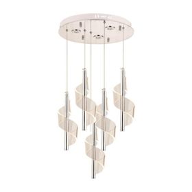 Eray Aydınlatma P7077-4+1 5'li Krom Sarkıt Led Avize