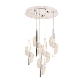 Eray Aydınlatma P7077-4+1 5'li Krom Sarkıt Led Avize