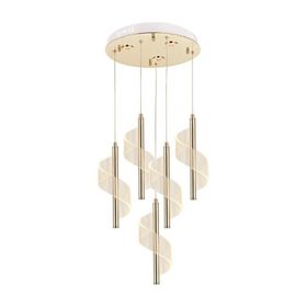 Eray Aydınlatma P7077-4+1 5'li Krom Sarkıt Led Avize