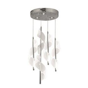 Eray Aydınlatma P9099-4+1 5 Li Krom Led Avize
