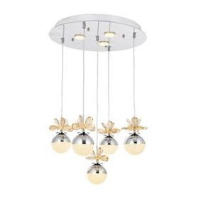Eray Aydınlatma Powerled 9178-4+1+3R Krom 5 Li Avize