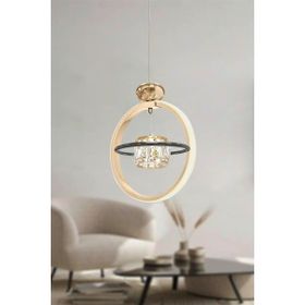 Eray Aydınlatma SL001 Gold Taşlı Led Avize
