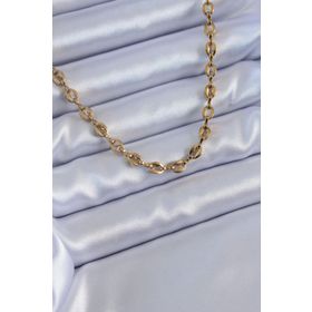 Erb 316l Çelik Gold Renk Zincir Model Balık Figür Zirkon Taşlı Kadın Kolye