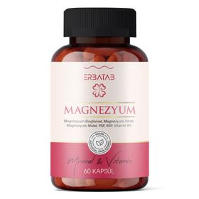 Erbatab Magnezyum 60 Kapsül