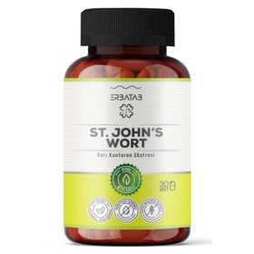 Erbatab St John's Wort Sarı Kantaron Ekstresi 30 Kapsül
