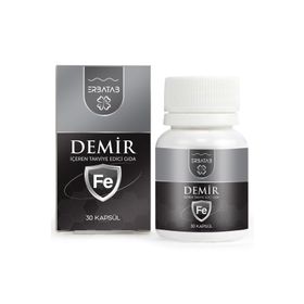 Erbatab Vitamin Demir 30 Kapsül