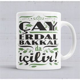Erdal Bakkal Çay Erdal Bakkalda İçilir Kupa Bardak