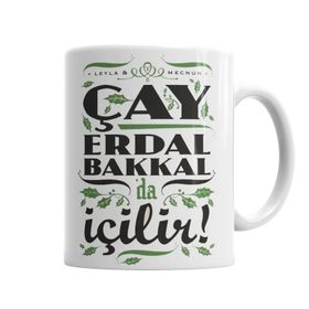 Erdal Bakkal Çay Erdal Bakkalda İçilir Kupa Bardak