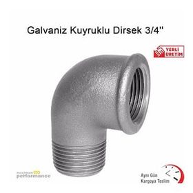 Erdal Ekici 3/4 Galvanizli Kuyruklu Dirsek