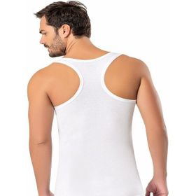 Erdem 1121 Likrali Sporcu 3'lü Beyaz Erkek Atlet