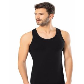Erdem 1121 Likrali Sporcu 3'lü Siyah Erkek Atlet