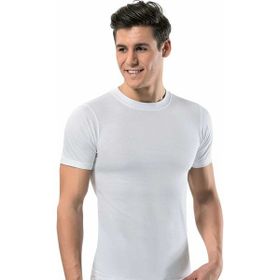 Erdem 1165 Penye Lux Kapalı Yaka 3'lü Beyaz Erkek Fanila